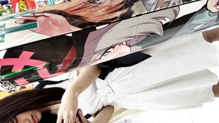 美人系お姉さんは生パンを晒す voyeur jp