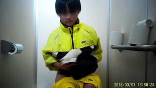 新tennis㉔ ４名収録 全員パイパン娘 スジスジやビラビラまで丸見えで最高ですね o voyeur jp 03