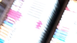 dvdをチェックする制服ちゃん逆さ撮り voyeur jp