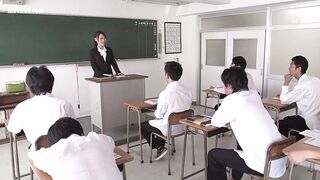 JUX-230 Fallen Married Female Teacher - A Desk Wet with Shame - Ryo... Reducing Mosaic JAV