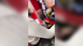 パチ負け女 交渉痴漢 新宿区t店 蒼 ミドルで粘ってたモデル級ロングスカート美脚 ナマナカ成功 顔出し 高画質 voyeur jp