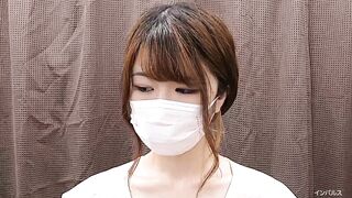 ワクチン接種 脇横から覗く乳首が可愛いお姉さん 胸チラ パンチラ voyeur jp